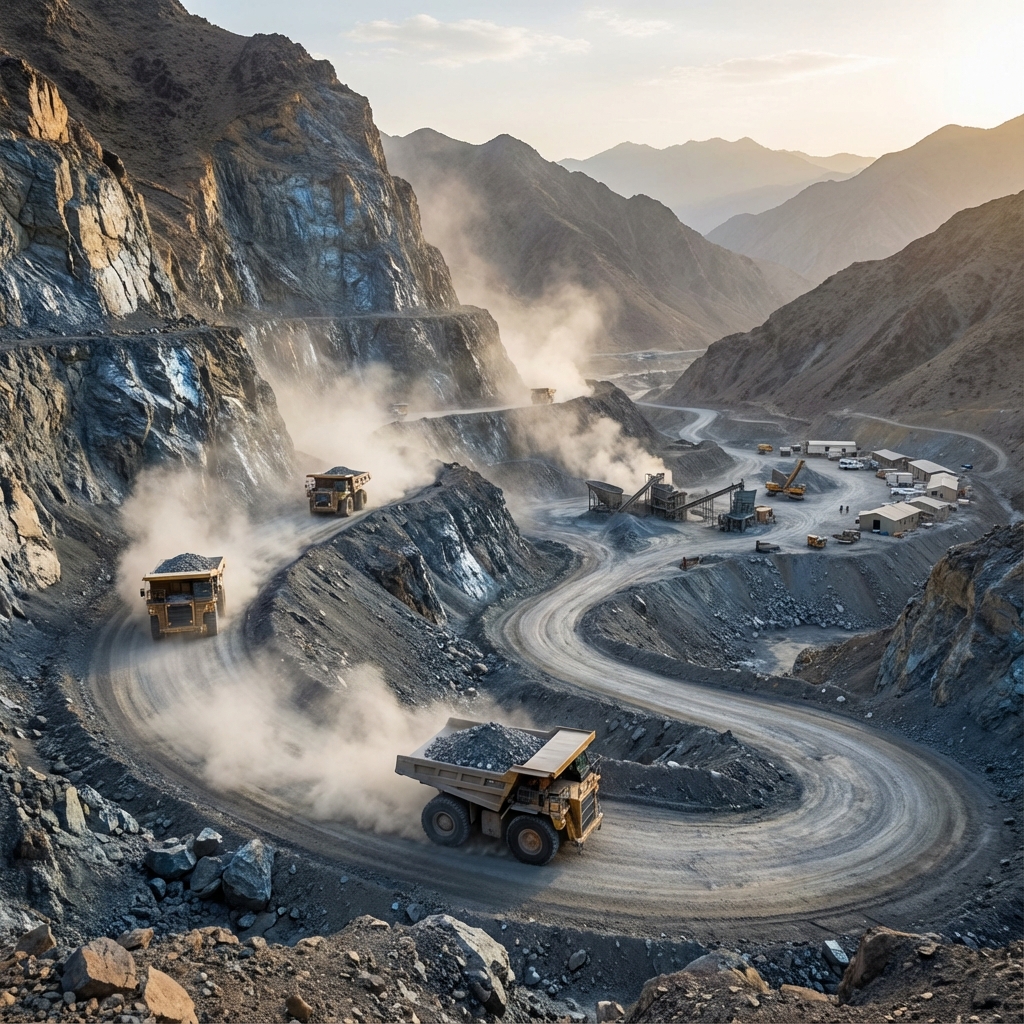 Antimony Mining in Pakistan